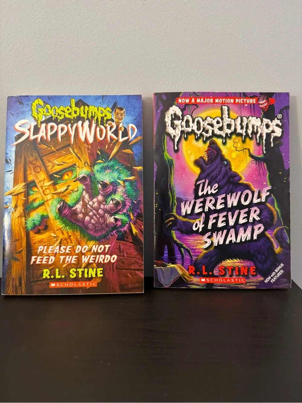 Set of 6 Goosebumps R.L. Stine paperback books kids YA horror series scary NEW